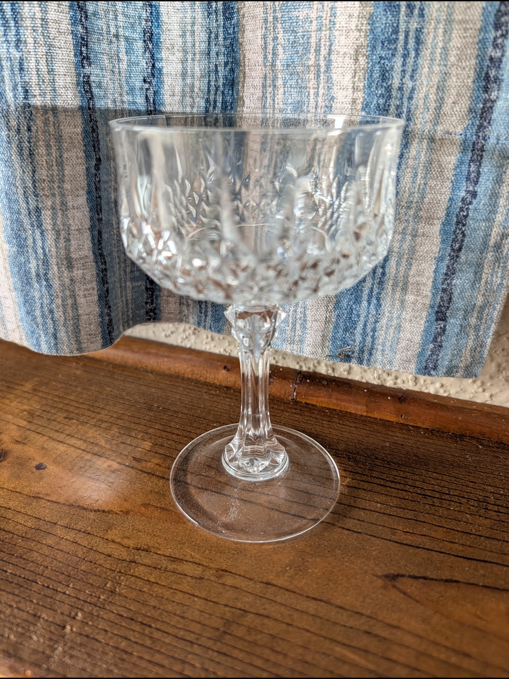 6 stemmed champagne coupes/sherbet glasses